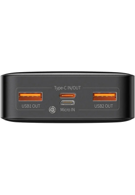 УМБ Joyroom 30000mAh 30W, 22.5W PD QC3.0 AFC black
