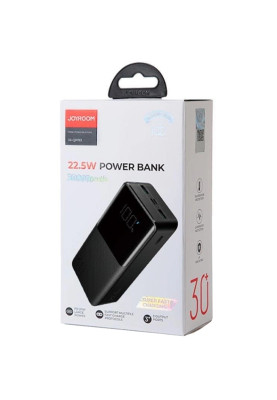 УМБ Joyroom 30000mAh 30W, 22.5W PD QC3.0 AFC black