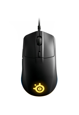 Мишка SteelSeries Rival 3, RGB Prism, 8500dpi., 6кн., чорна