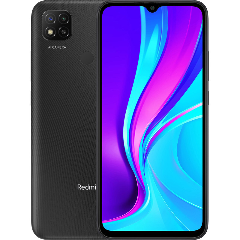 Смартфон Xiaomi Redmi 9C 2/32GB NFC Midnight Gray (M2006C3MNG)
