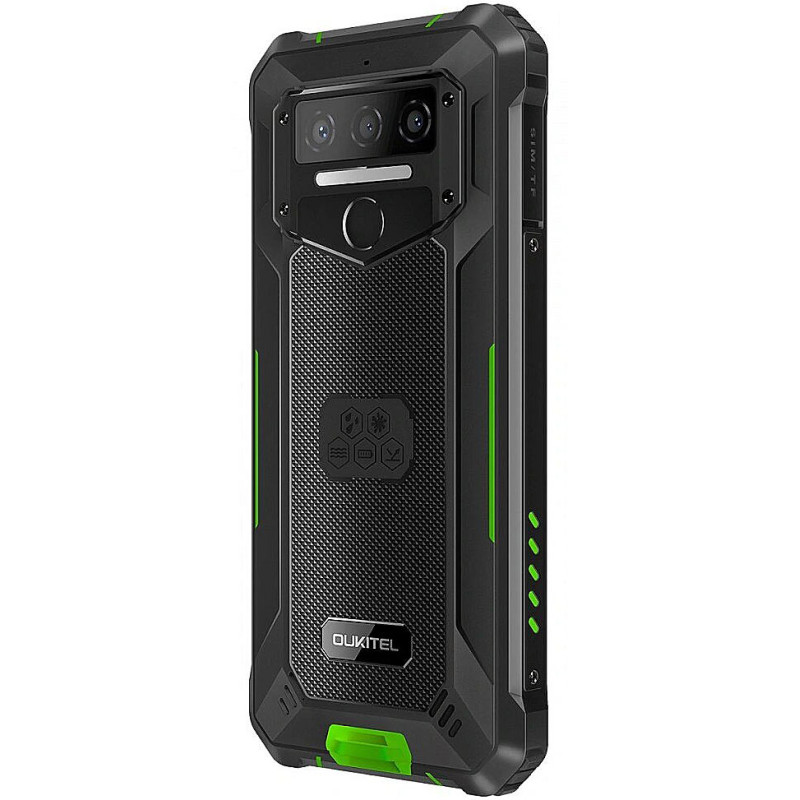 Смартфон Oukitel WP23 pro 6.52"HD+ /8GB/128GB / T606 /10600mAh /13+5Мп/ IP69K /NFC Green