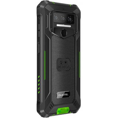 Смартфон Oukitel WP23 pro 6.52`HD+ /8GB/128GB / T606 /10600mAh /13+5Мп/ IP69K /NFC Green