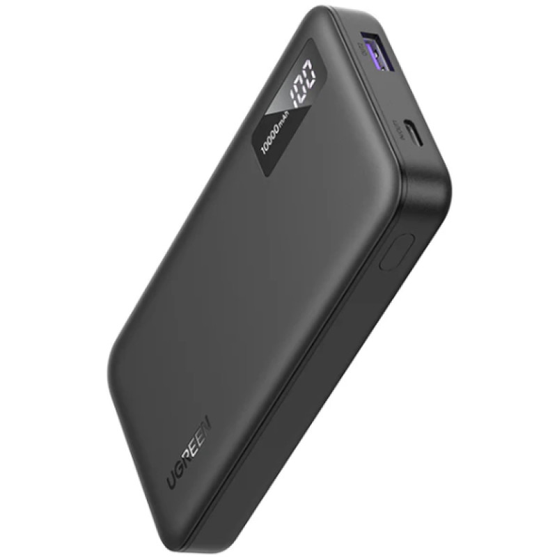 УМБ Ugreen 10000mAh 20W PD,QC3.0 USB-A+USB-C Black (PB311)