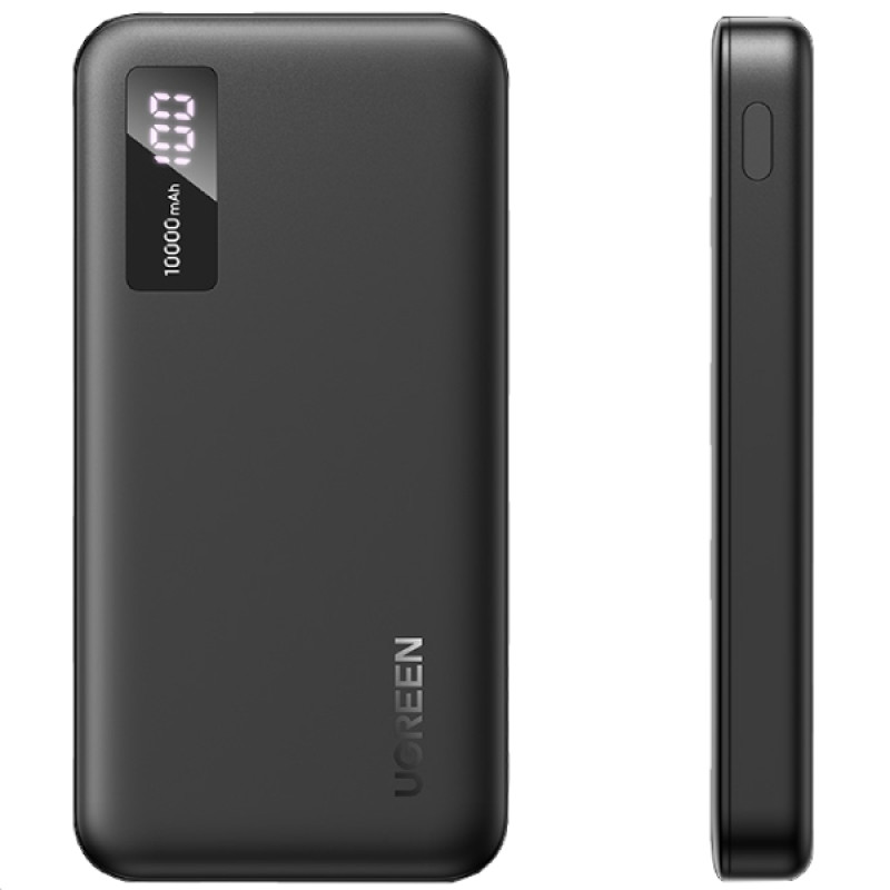 УМБ Ugreen 10000mAh 20W PD,QC3.0 USB-A+USB-C Black (PB311)