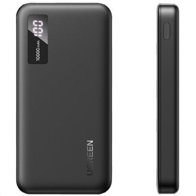 УМБ Ugreen 10000mAh 20W PD,QC3.0 USB-A+USB-C Black (PB311)