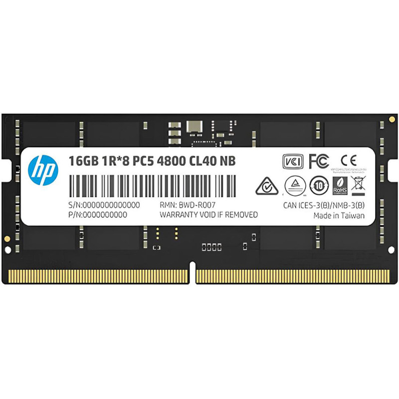 SoDIMM 16Gb DDR5 4800 MHz HP X1, Retail