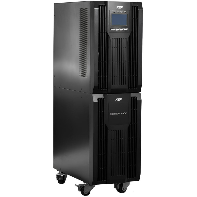 ДБЖ FSP Champ 10 kVA, Tower, Schuko (CH-1110TS), 10000VA/9000W, Online