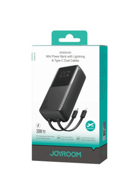 УМБ Joyroom 20000mAh 30W PD mini power bank USB-C Lightning cables