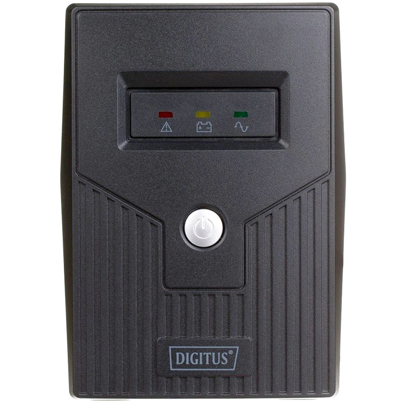 ДБЖ Digitus Line-Interactive, 600VA/360W, LED, 2xSchuko, RJ11, USB