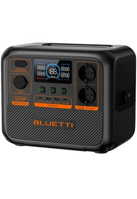 Зарядна станція Bluetti AC70P, 1000W, 864Wh, LiFePO4, Portable Power Station