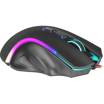 Мишка Redragon Griffin, ігрова, 7200dpi., 7кн., чорна