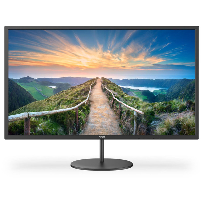 TFT 31.5" AOC Q32V4, IPS, QHD, DP, HDMI, колонки, чорний