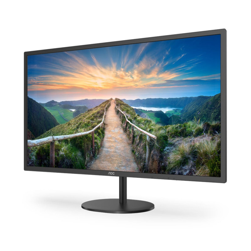 TFT 31.5" AOC Q32V4, IPS, QHD, DP, HDMI, колонки, чорний