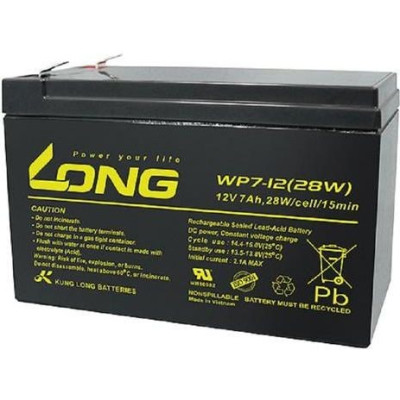Акумуляторна батарея Long 12V, 7.0 Ah, WPS7-12