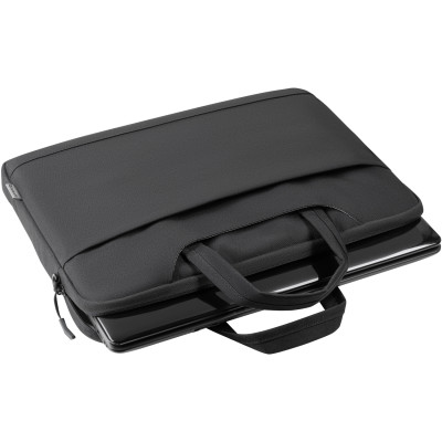 Сумка для ноутбука 15.6'' Defender Omny з кишенею, чорна Сумка для ноутбука 15.6'' Defender Omny з кишенею, чорна