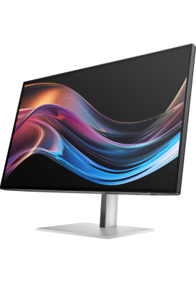 TFT 27" HP S7 Pro 727pk, IPS Black, 4K UHD, HDMI, DP, USB-C, RJ-45, HAS, Pivot, чорно-сріблястий