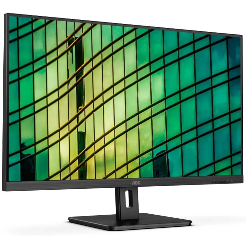 TFT 31.5" AOC U32E2N, VA, UHD, DP, HDMI x 2, колонки, чорний