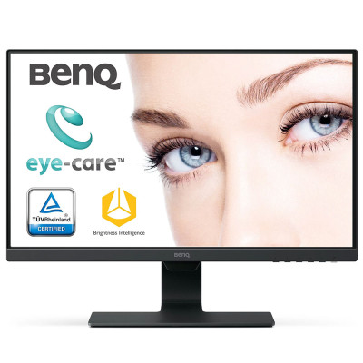 Монітор TFT 23.8" BenQ GW2480L, FHD, IPS, VGA, HDMI, DP, колонки, чорний
