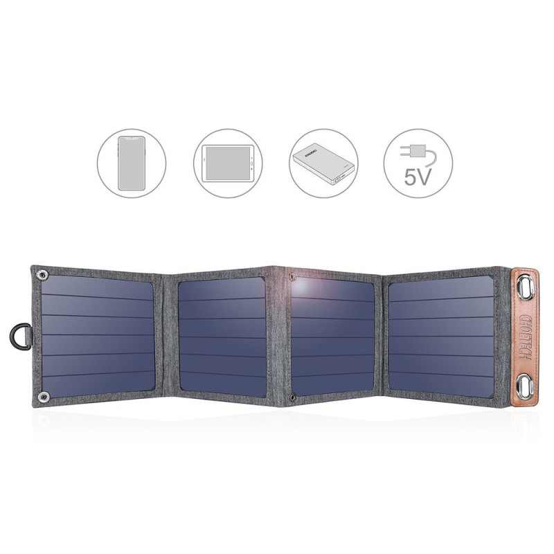 Сонячна панель Choetech 14W SB 5V/2.1A max