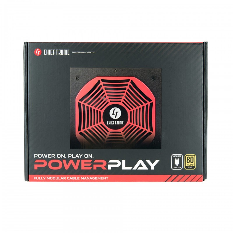 БЖ 850W Chieftec Chieftronic PowerPlay GPU-850FC 140 mm, 80+ PLATINUM, Modular,Retail Box