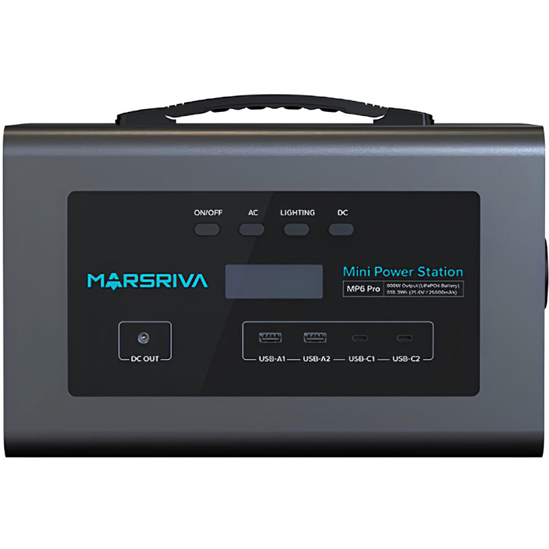 Зарядна станція Marsriva MP6Pro (655.3 Вт/г) 600W  LiFePO4
