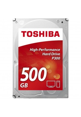 HDD  500Gb, 7200, Toshiba P300 Series, 64M, SATA III (HDWD105UZSVA)
