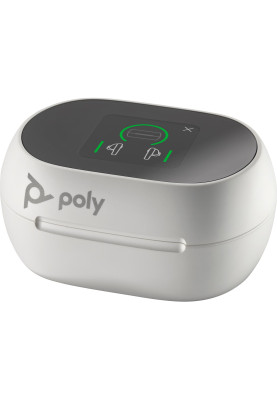 Навушники з мікрофоном Poly TWS Voyager Free 60+ Earbuds + BT700A + TSCHC White