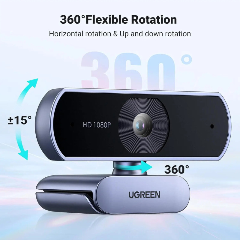 Веб-камера Ugreen CM678 HD webcam USB-A