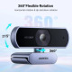 Веб-камера Ugreen CM678 HD webcam USB-A
