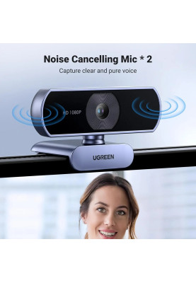 Веб-камера Ugreen CM678 HD webcam USB-A