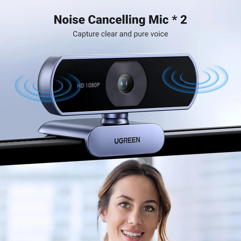 Веб-камера Ugreen CM678 HD webcam USB-A