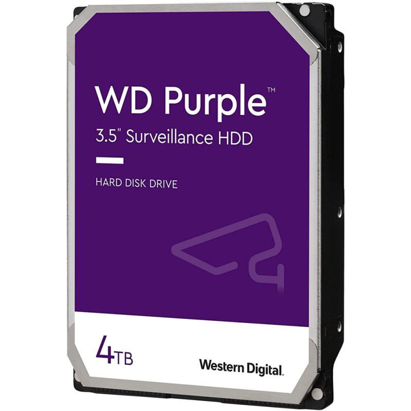 HDD 4000Gb, IntelliPower, WD PURPLE, 256M, SATA 6 Gb/s (WD42PURZ)