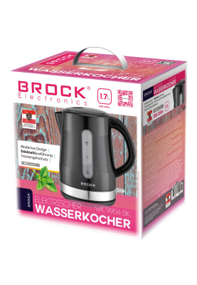 Електрочайник BROCK WK 9904 BK 1850Вт/ 1.7л/ чорний