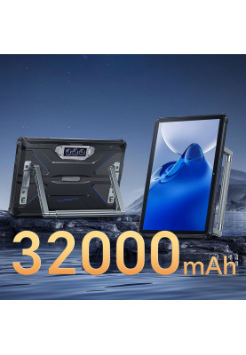 Планшет Oukitel RT7 5G 10.1" FHD+ /12GB/256GB/Dimensity720/ 32000mAh/ 48+32Мп /IP69K /NFC/ LTE Blue