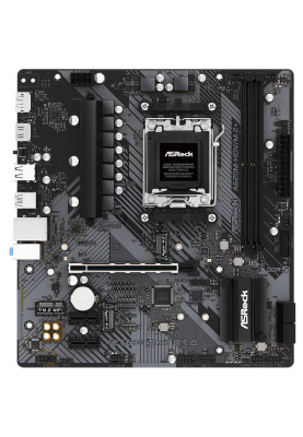 ASRock A620M-HDV/M.2+ (AM5/A620, 2*DDR5, PCIex16, DP/HDMI, 2xSATAІІІ, 2xM.2, GLan, 8ch, mATX)
