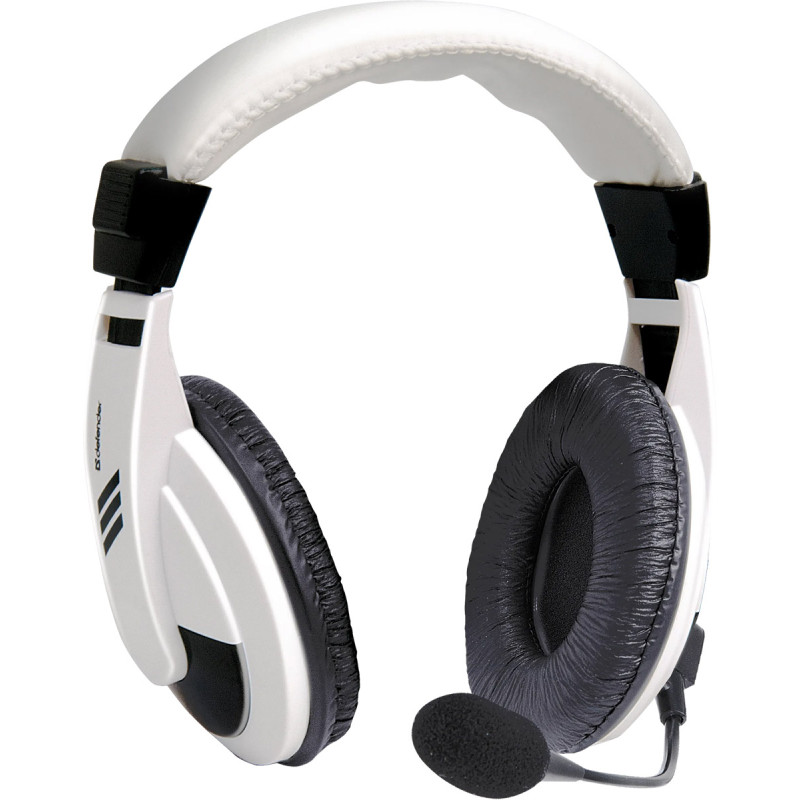 Гарнітура Defender Gryphon HN-750, 2х3,5мм, White