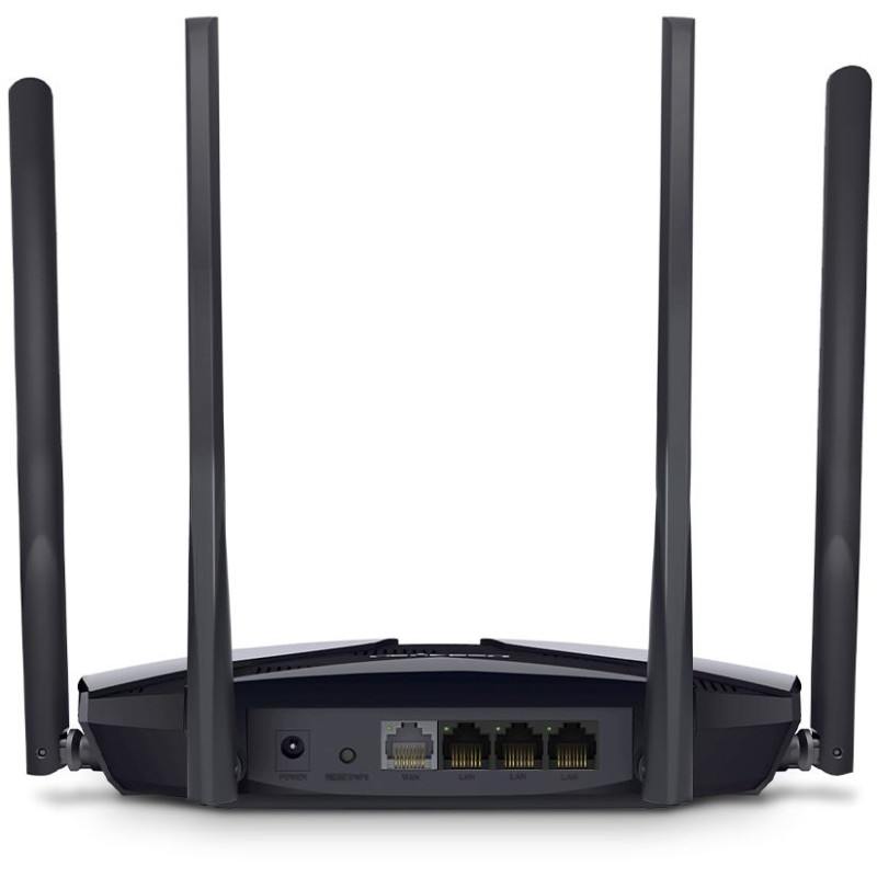 Маршрутизатор Mercusys MR80X, AX3000 3xGE LAN 1xGE WAN MU-MIMO OFDMA