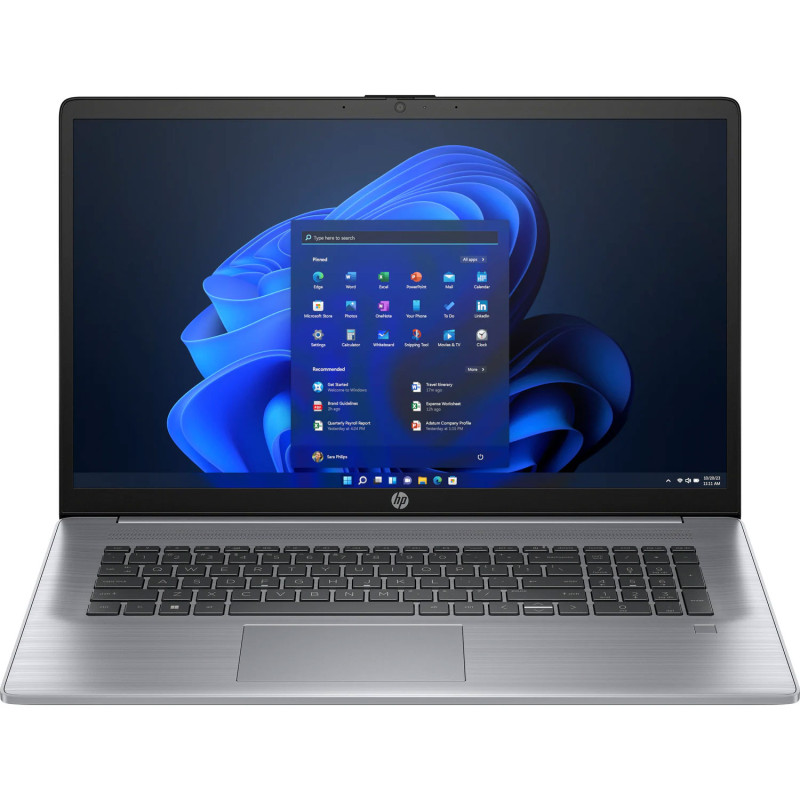 Ноутбук HP 470 G10 17.3" FHD IPS, 300n/i5-1335U (4.6)/16Gb/SSD512Gb/Int Iris X/Підсв/W11P64/Сріблястий (772L2AV_V1)