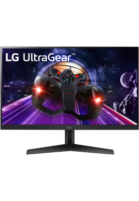 TFT 23.8" LG 24GN60R-B , IPS, FHD, 144 Hz, 1 мс, HDMI, DP, sRGB 99%, FreeSync, HDR10, чорний