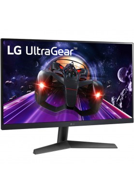 TFT 23.8" LG 24GN60R-B , IPS, FHD, 144 Hz, 1 мс, HDMI, DP, sRGB 99%, FreeSync, HDR10, чорний