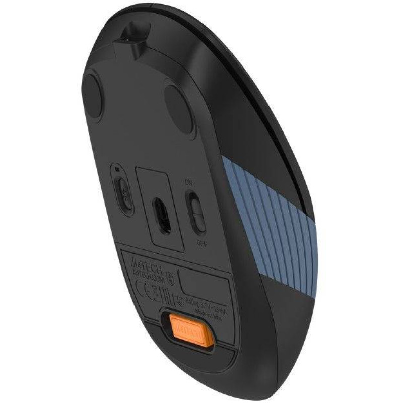 Мишка бездротова A4Tech FB10C Ash Blue USB