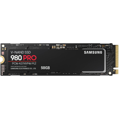 SSD 500GB Samsung 980 Pro M.2 NVMe PCIe 4.0 4x 2280 3-bit MLC