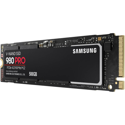 SSD 500GB Samsung 980 Pro M.2 NVMe PCIe 4.0 4x 2280 3-bit MLC