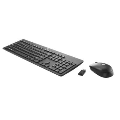 Комплект бездротовий HP Slim Wireless Keyboard and Mouse, чорний