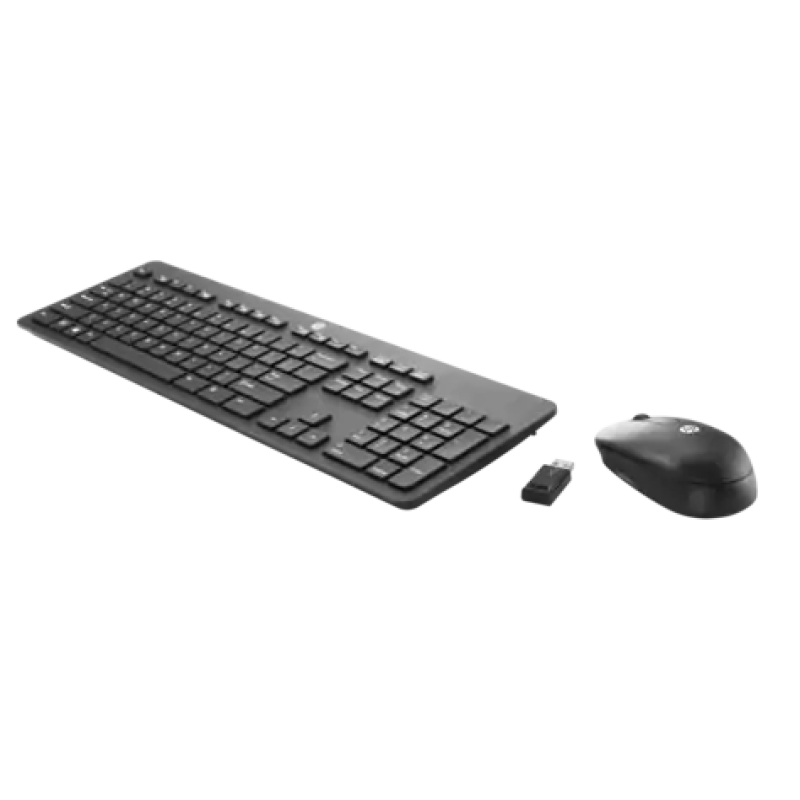 Комплект бездротовий HP Slim Wireless Keyboard and Mouse, чорний