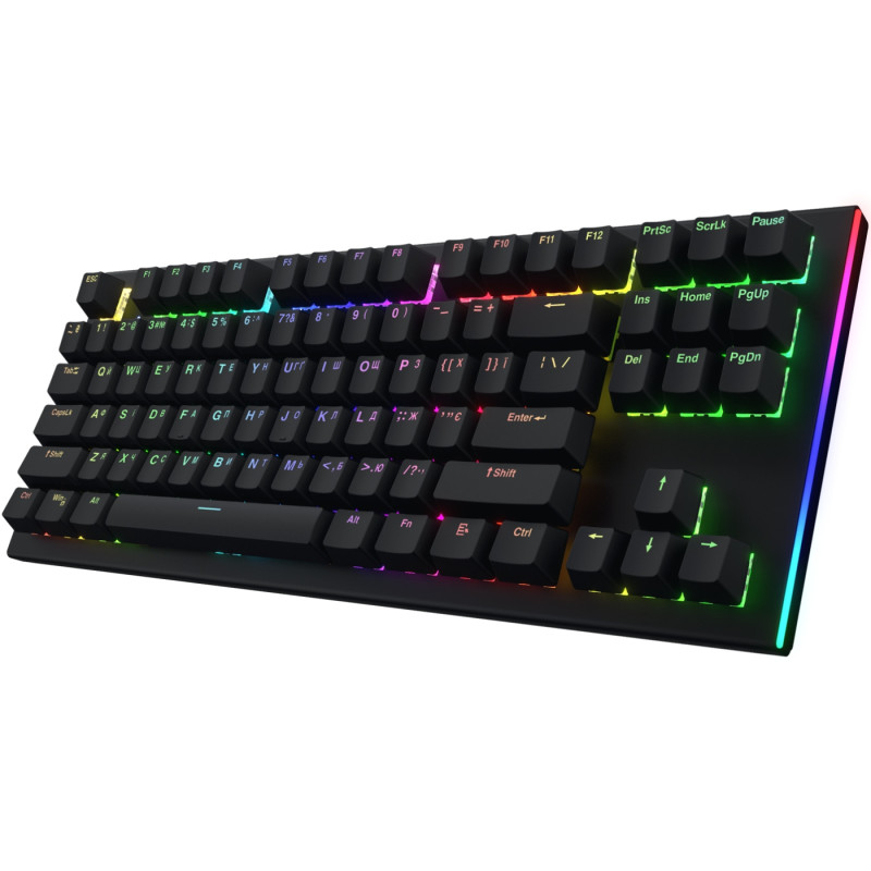 Клавіатура ігрова механічна HATOR Gravity X TKL orange black