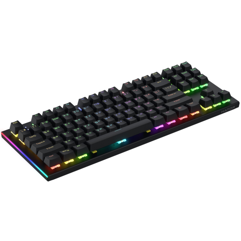 Клавіатура ігрова механічна HATOR Gravity X TKL orange black
