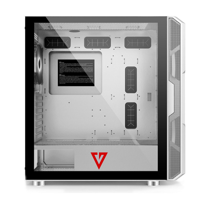 Корпус Modecom AMIRANI WHITE fans 4x120mm, без БЖ ATX