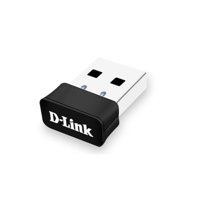 Адаптер бездротовий D-Link DWA-171 Wi-Fi 802.11ac двохдіапазонний 2.4GHz 150Mbps/5GHz до 433Mbps, USB