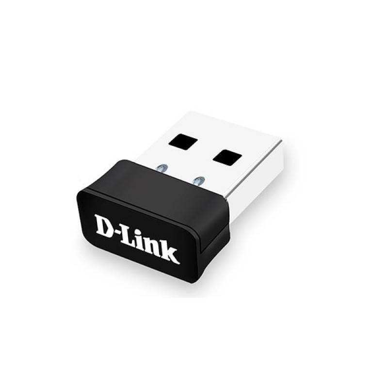 Адаптер бездротовий D-Link DWA-171 Wi-Fi 802.11ac двохдіапазонний 2.4GHz 150Mbps/ 5GHz до 433Mbps, USB